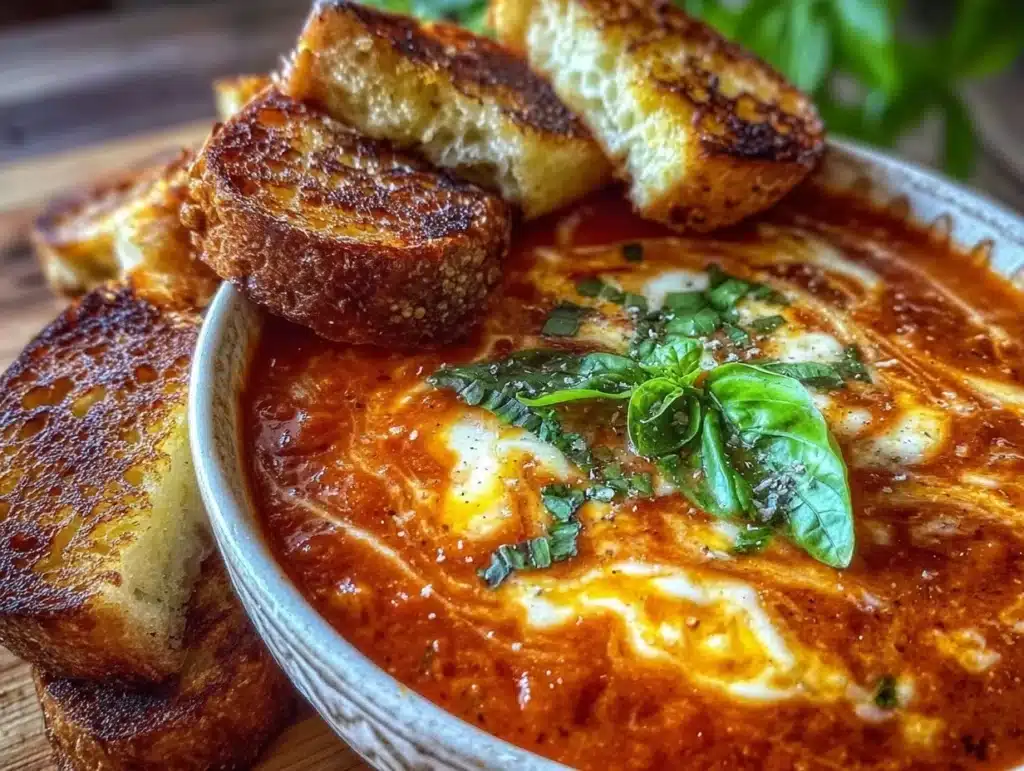 slow cooker creamy tomato basil soup - featured image
