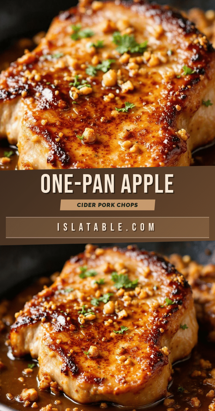 apple cider braised pork chops recipe