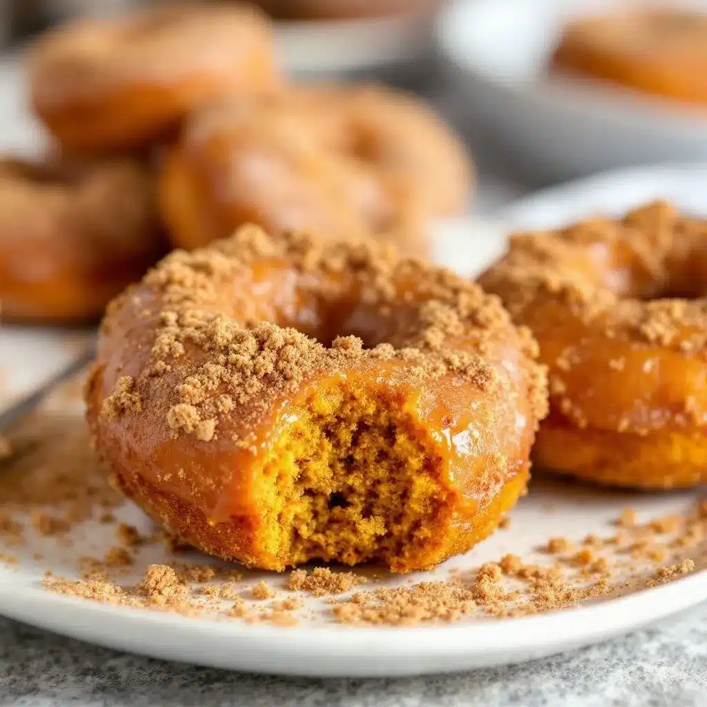 baked pumpkin donuts preparation steps