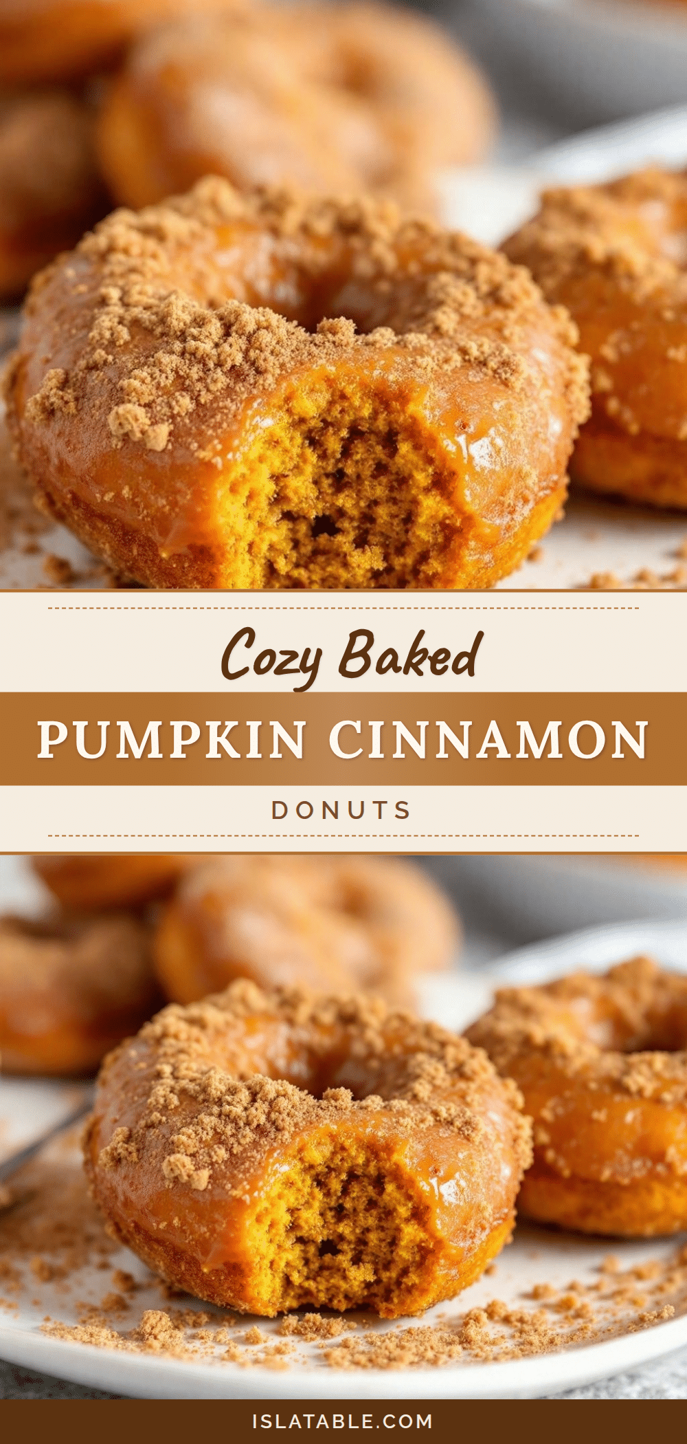 baked pumpkin donuts recipe