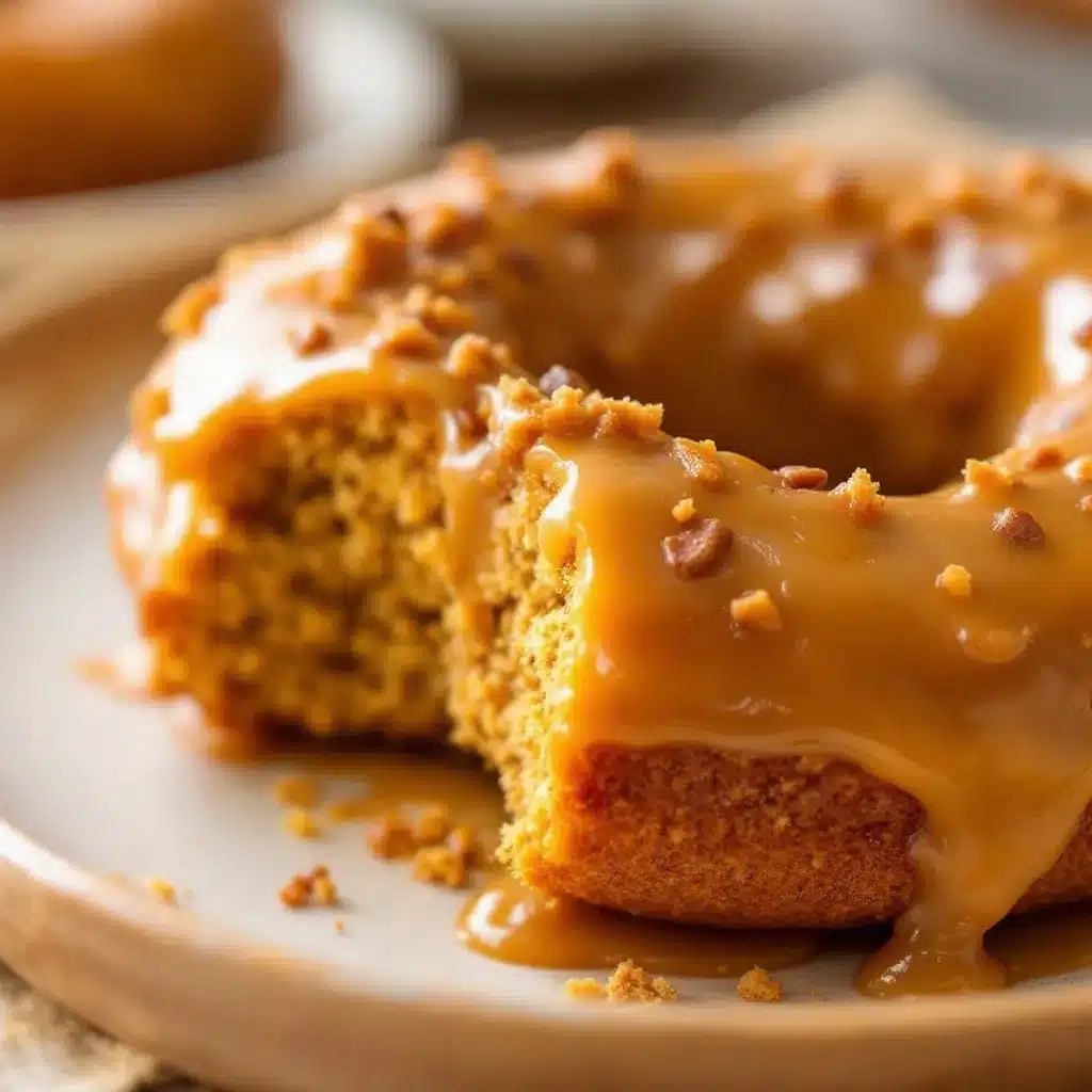 baked pumpkin spice donuts preparation steps