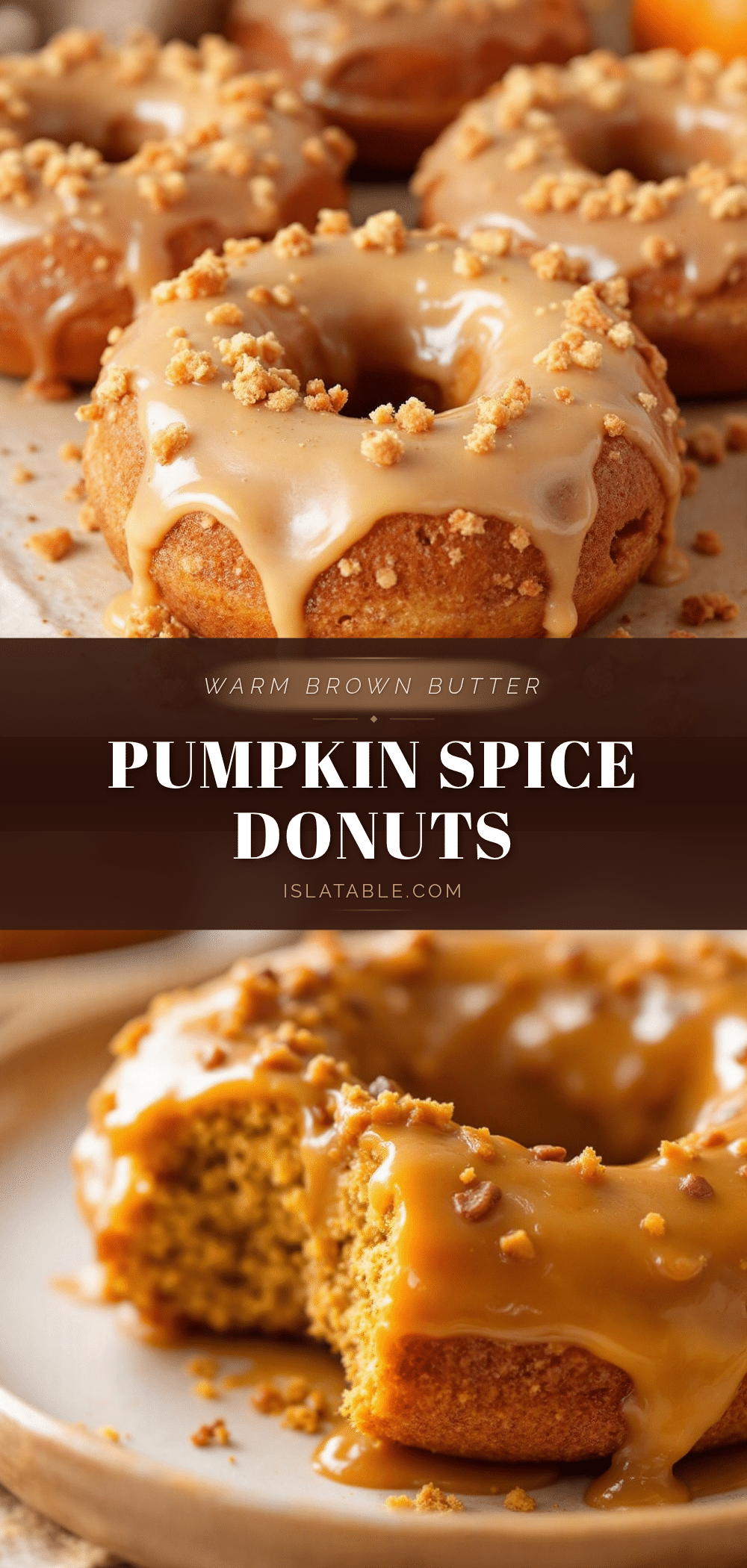 baked pumpkin spice donuts recipe
