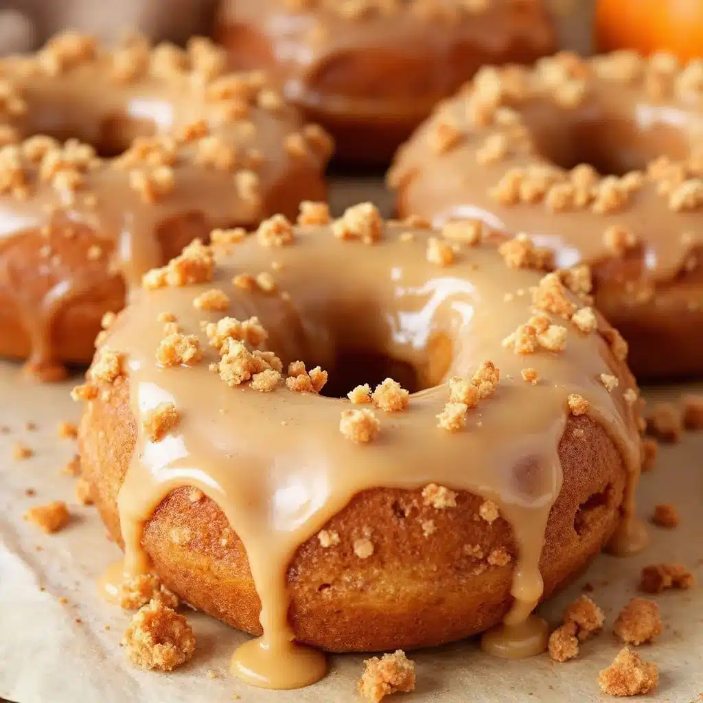 baked pumpkin spice donuts - featured image