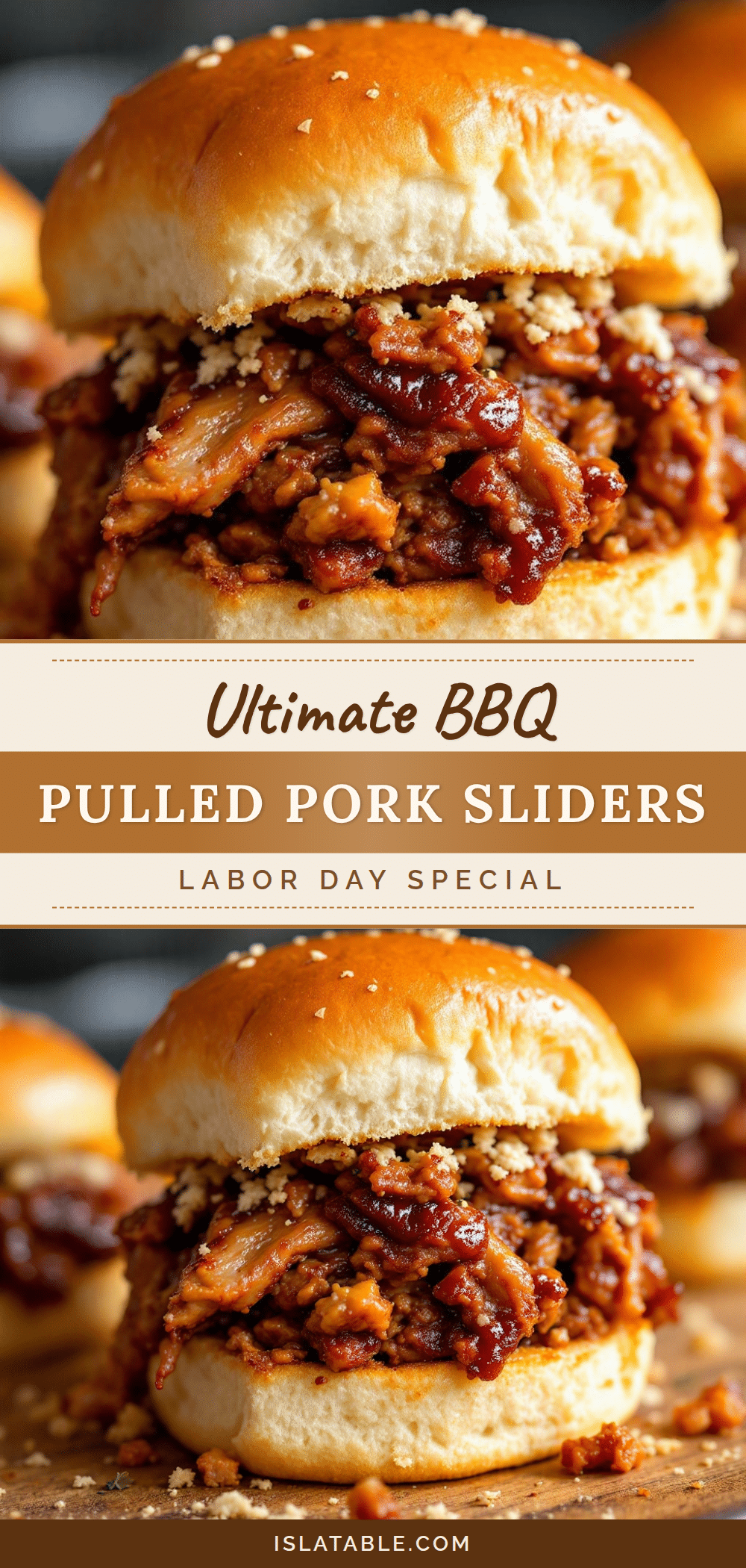 bbq pulled pork sliders for labor day recipe