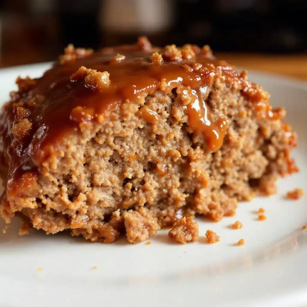 best classic meatloaf with brown sugar glaze preparation steps