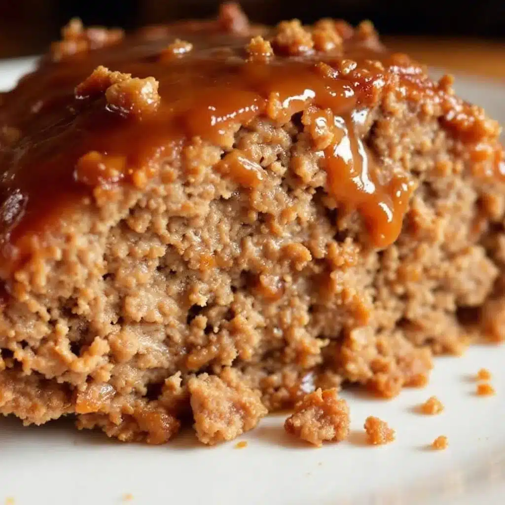 best classic meatloaf with brown sugar glaze - featured image