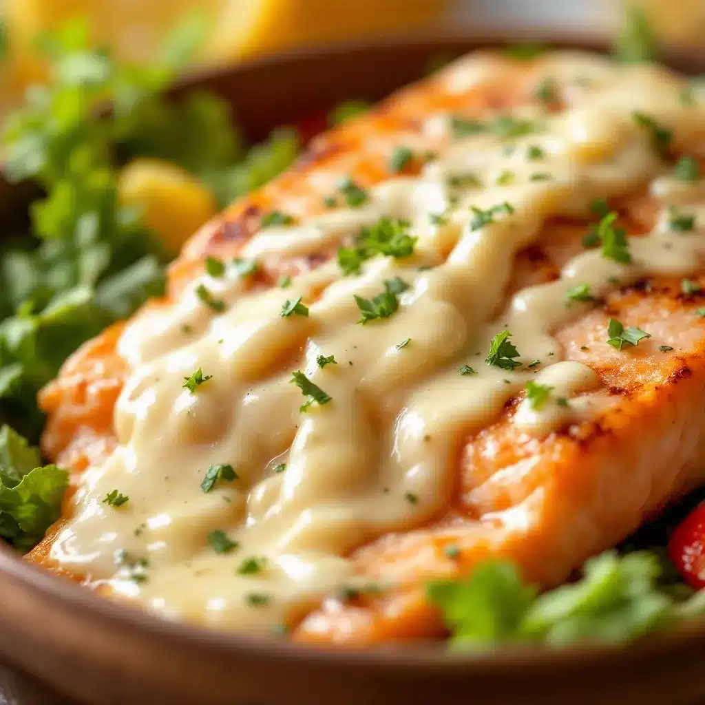 best grilled salmon with lemon garlic butter preparation steps