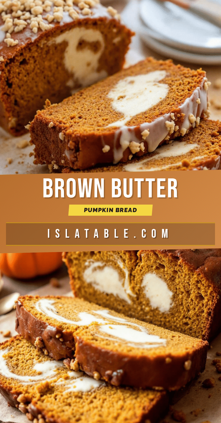 brown butter pumpkin bread recipe