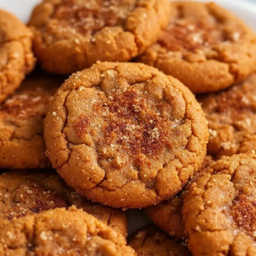 brown butter pumpkin snickerdoodle cookies preparation steps