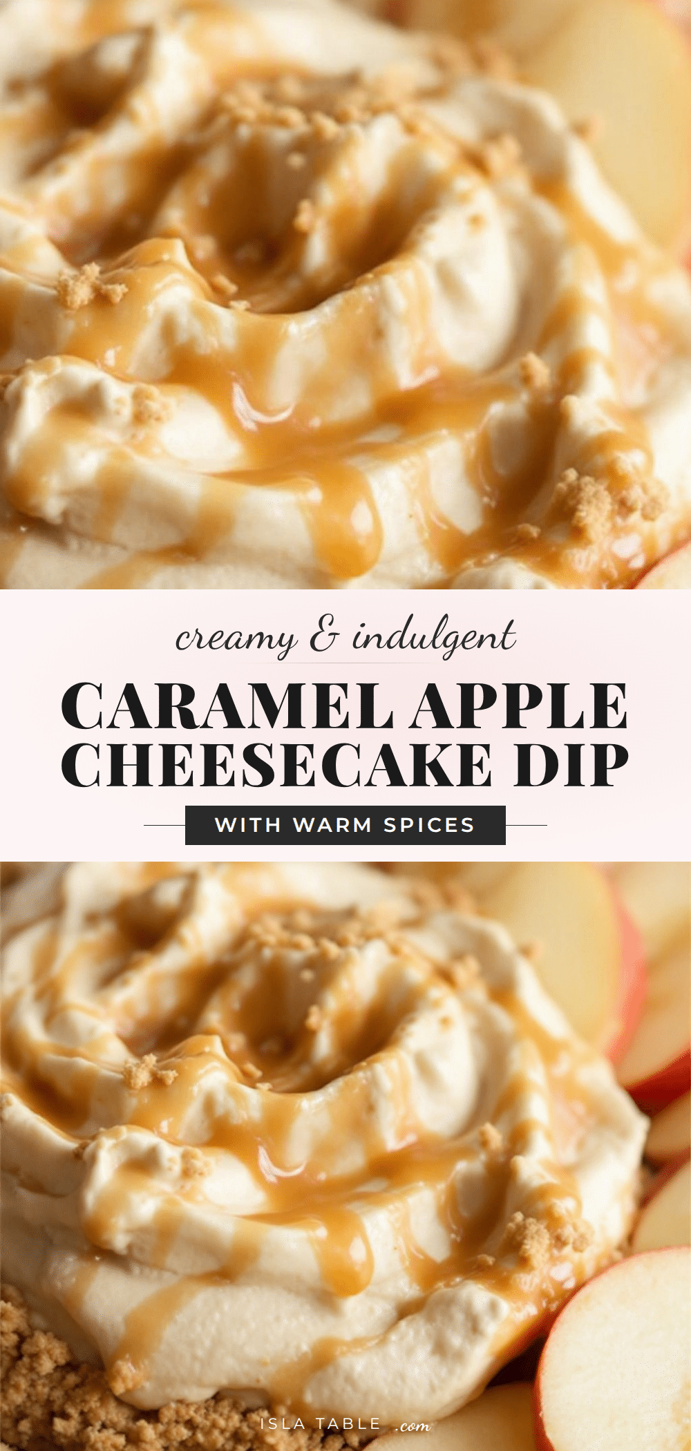 caramel apple cheesecake dip recipe