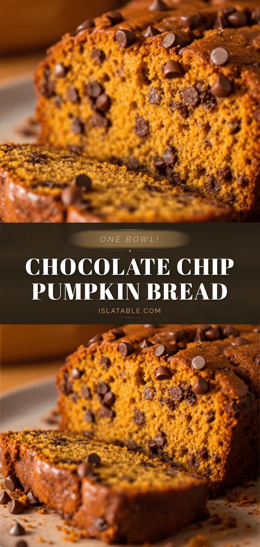 chocolate chip pumpkin bread recipe