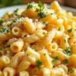 classic macaroni pasta salad with italian dressing - featured image