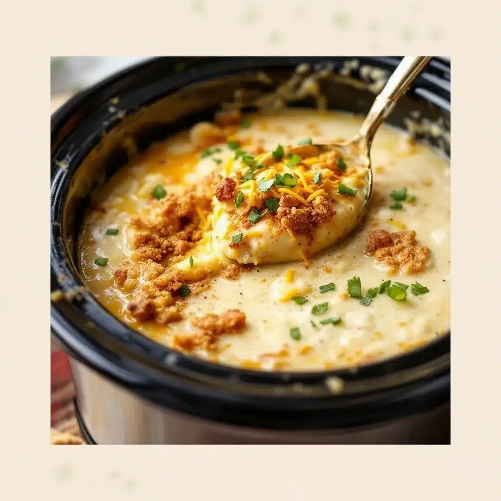creamy crockpot loaded baked potato soup preparation steps