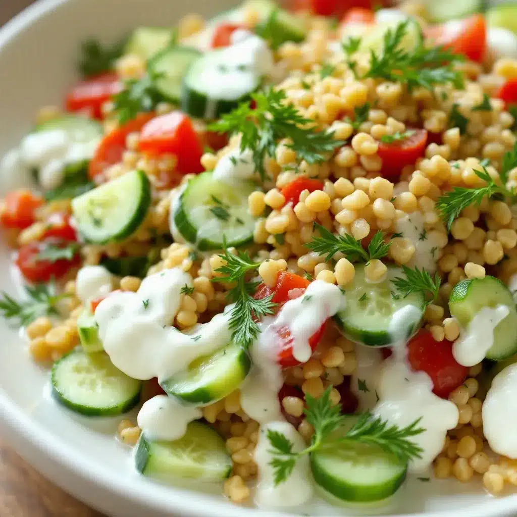 creamy cucumber salad with dill and sour cream preparation steps