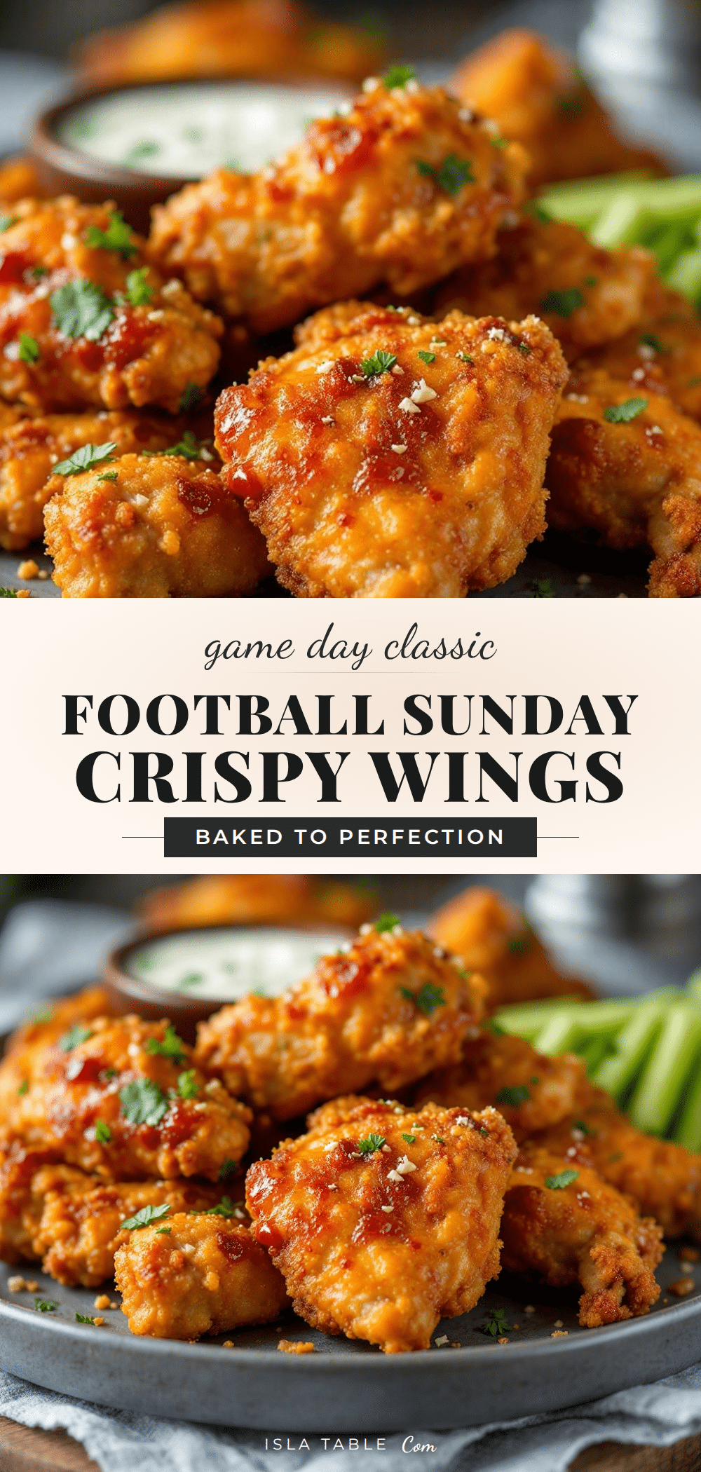 crispy baked chicken wings recipe