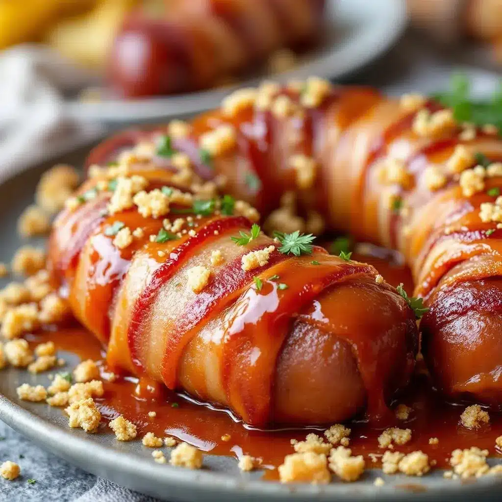 crispy brown sugar bacon smokies preparation steps