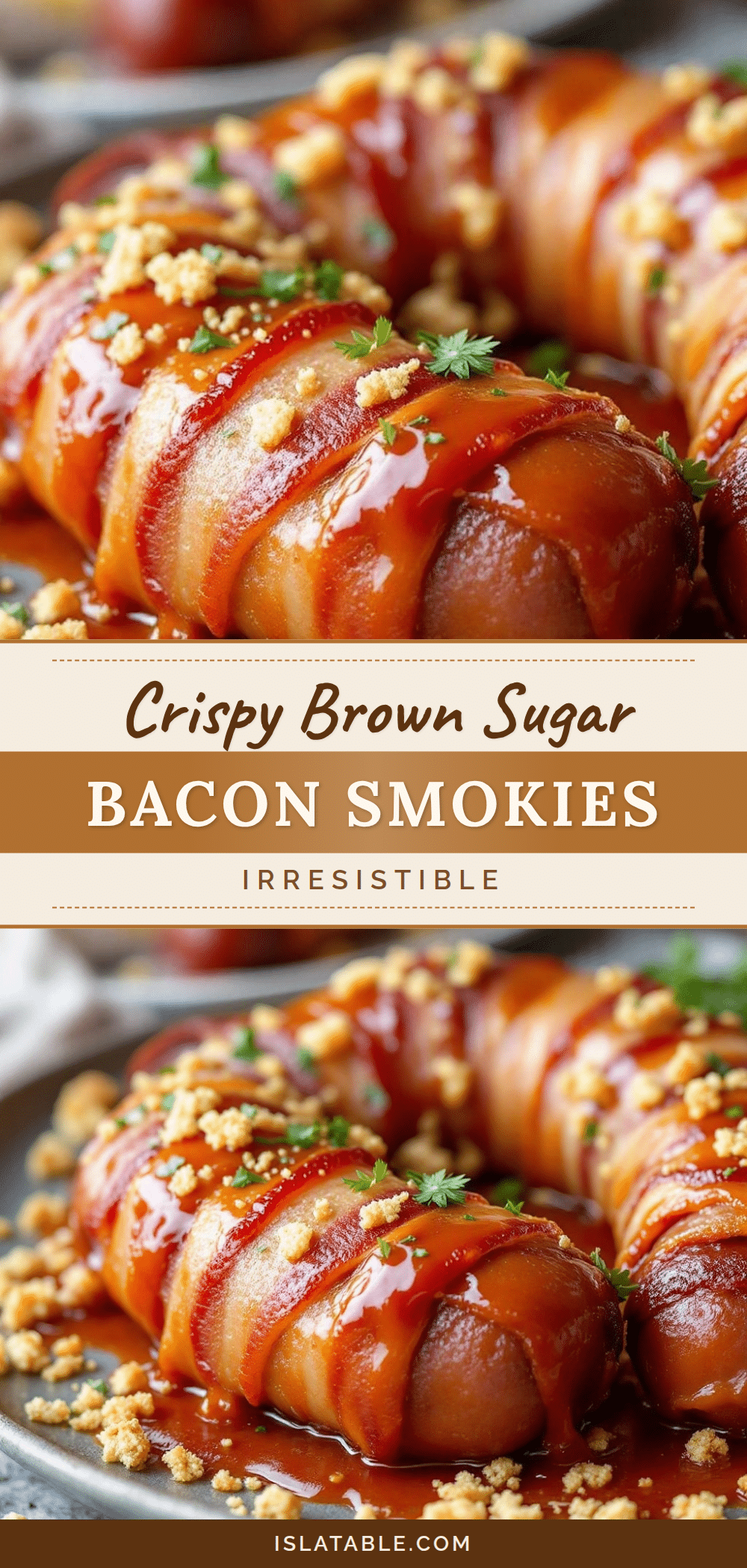 crispy brown sugar bacon smokies recipe