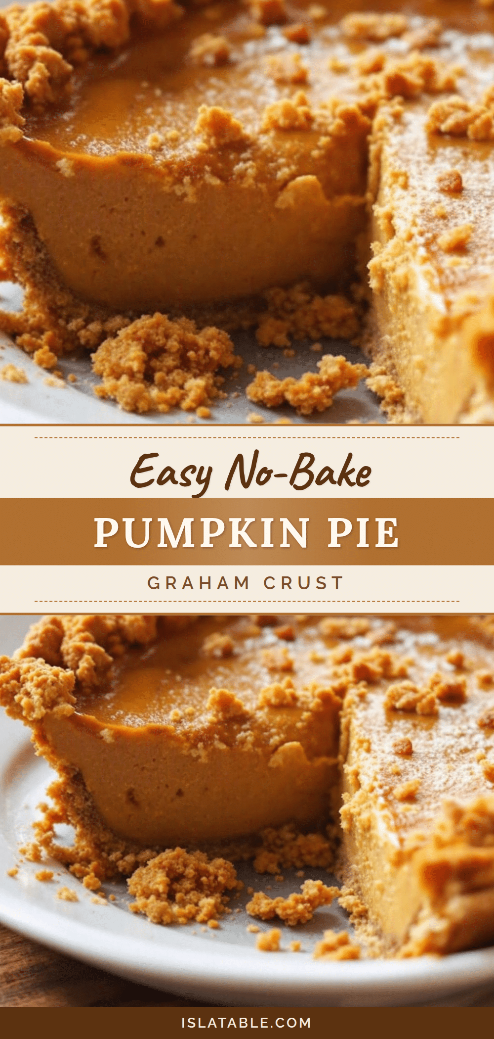easy no-bake pumpkin pie recipe