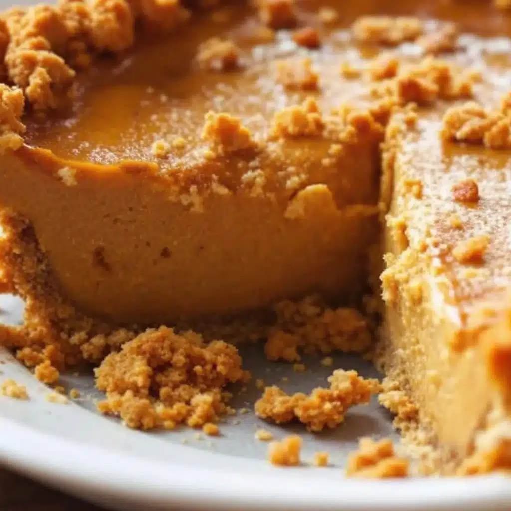 easy no-bake pumpkin pie - featured image