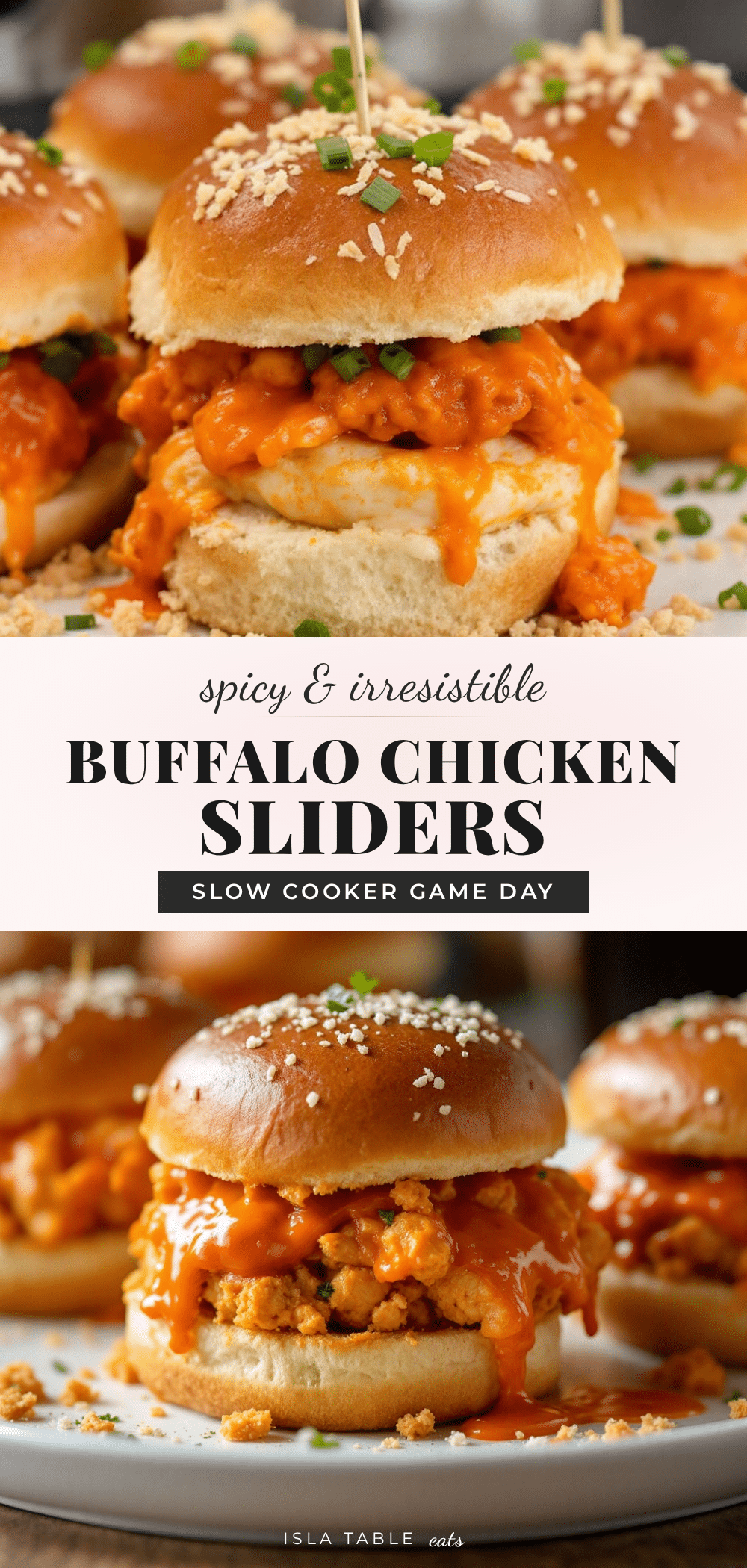 easy slow cooker buffalo chicken sliders recipe