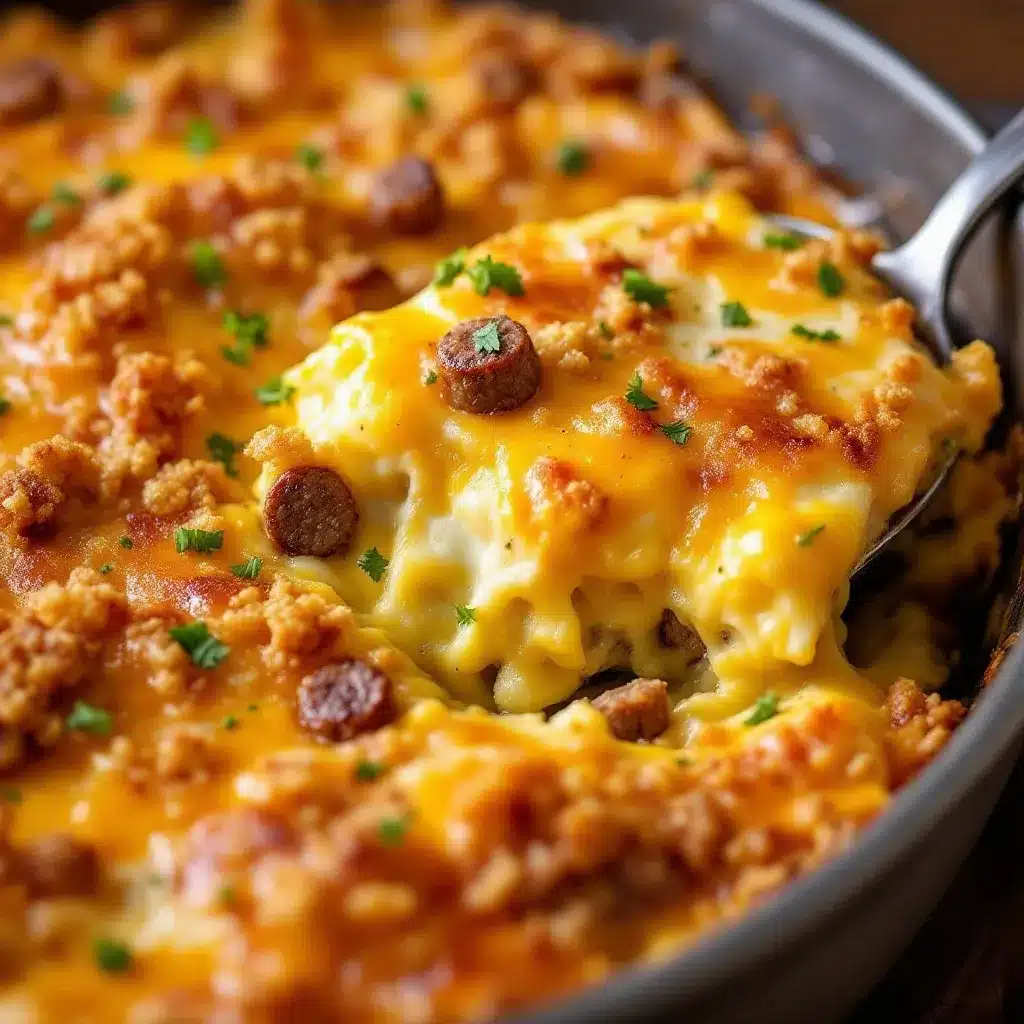 egg breakfast casserole preparation steps