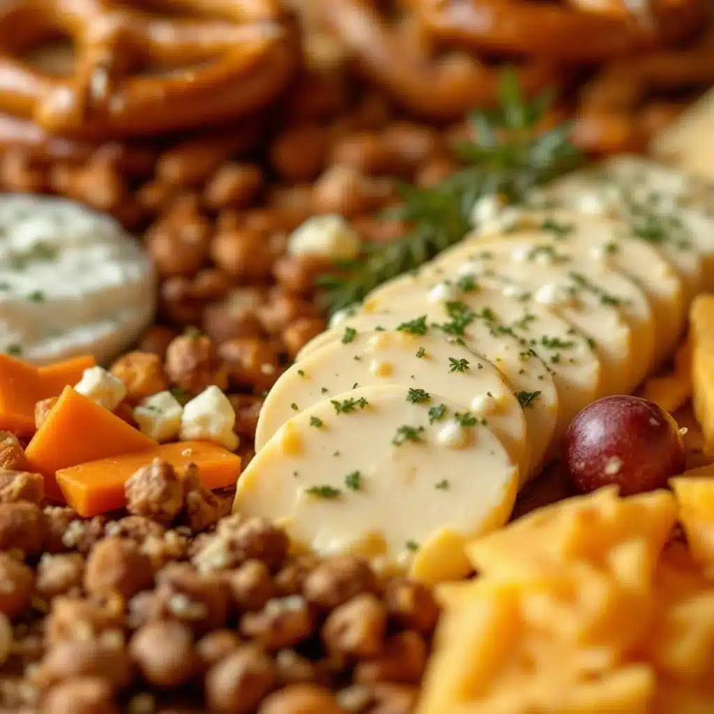 football charcuterie board - featured image