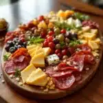 football charcuterie board - featured image