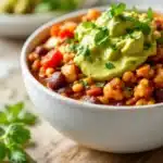 high-protein turkey chili - featured image