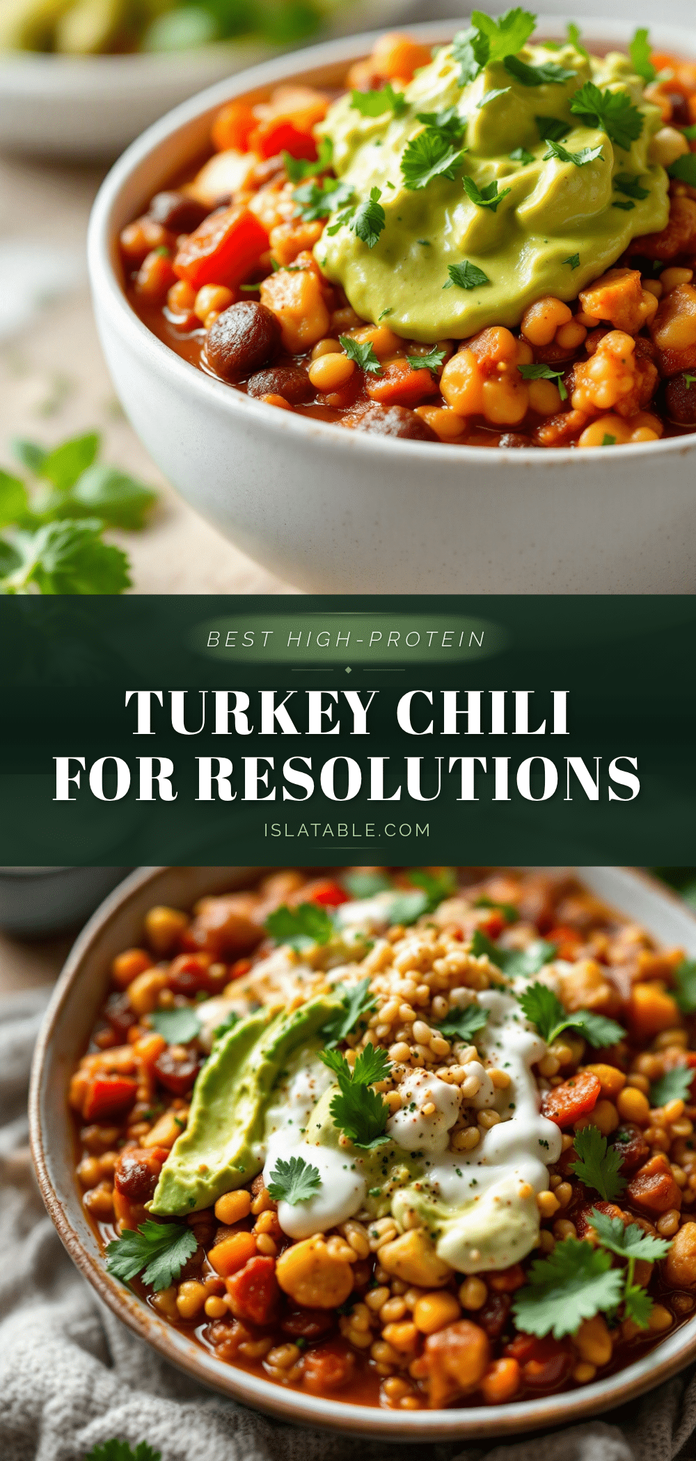 high-protein turkey chili recipe
