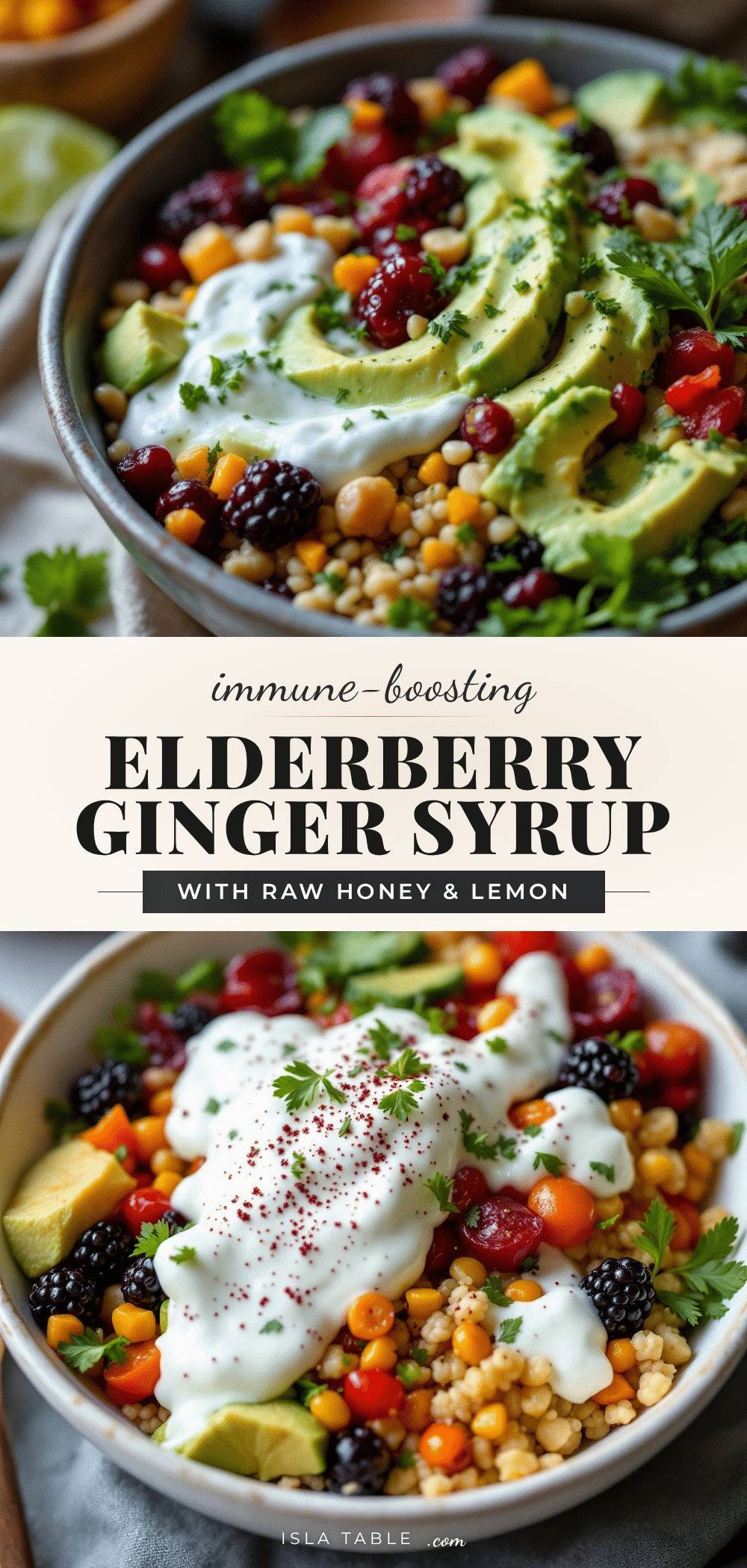 homemade elderberry ginger syrup recipe