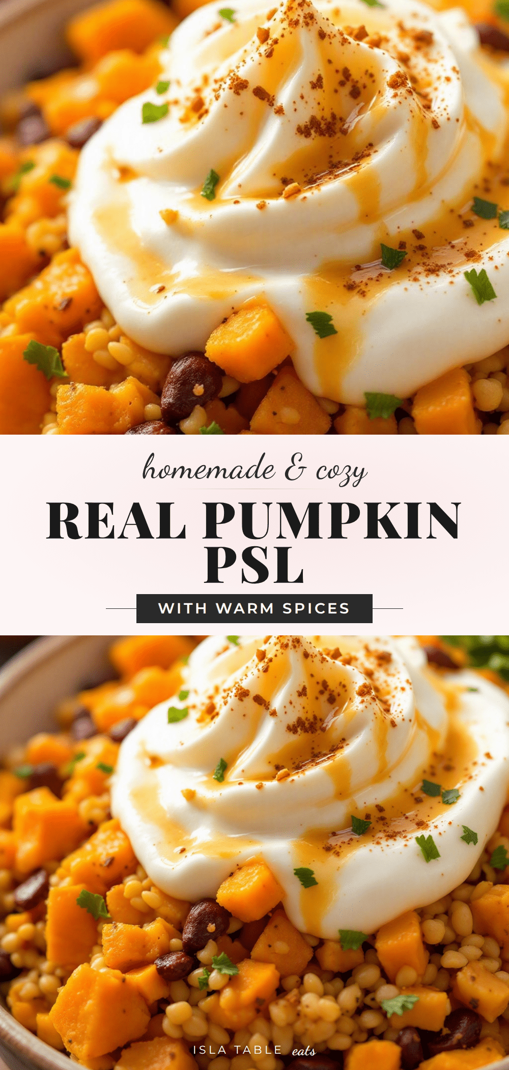 homemade pumpkin spice latte recipe
