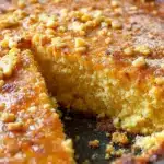 honey butter skillet cornbread - featured image