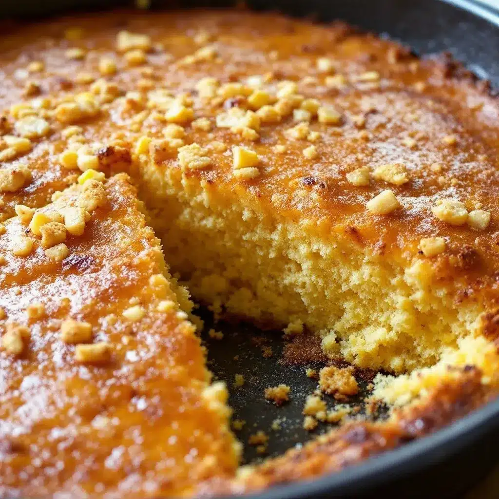 honey butter skillet cornbread preparation steps