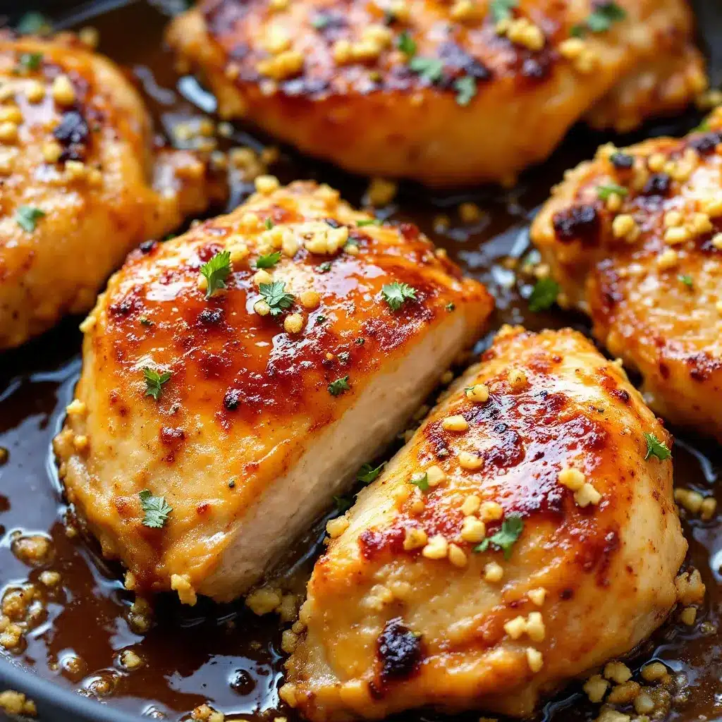 honey garlic chicken thighs preparation steps