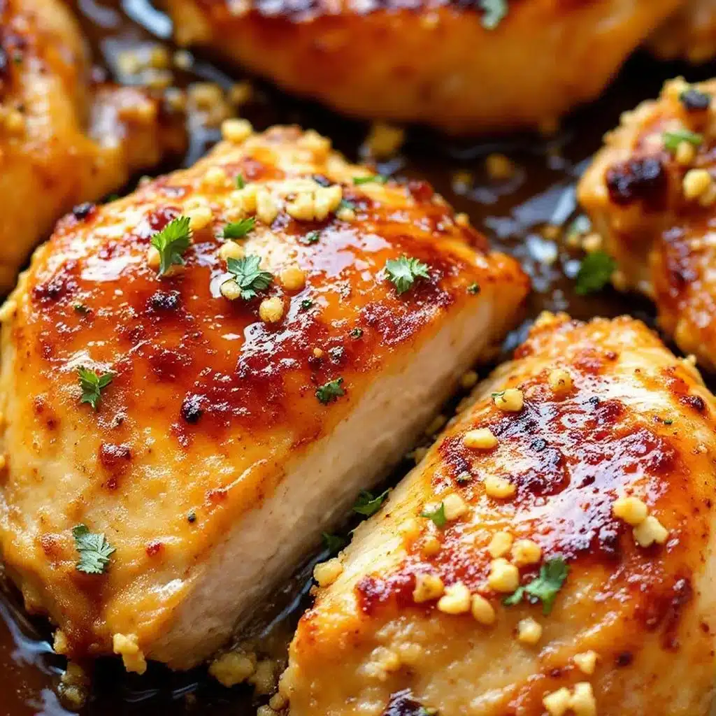 honey garlic chicken thighs - featured image