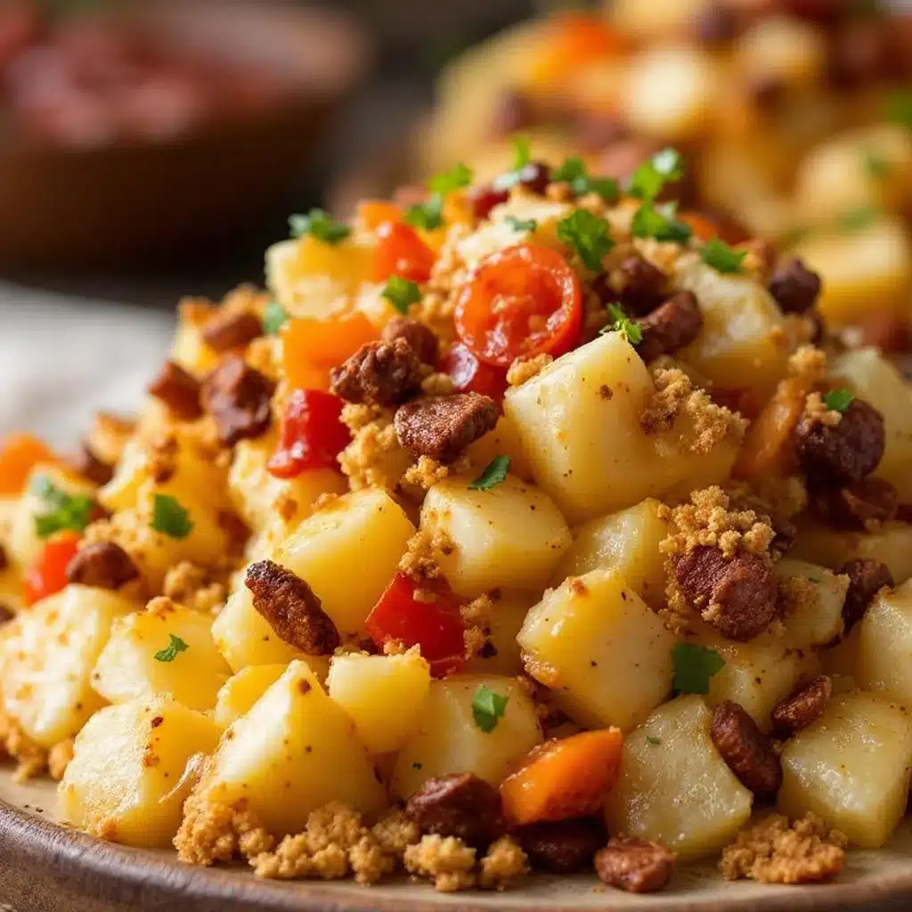 loaded baked potato salad - featured image