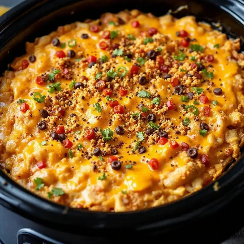 loaded football nacho cheese dip preparation steps