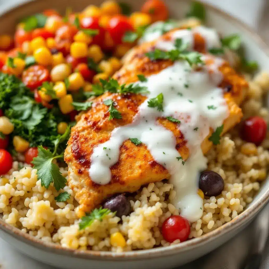 meal prep chicken and rice bowls preparation steps
