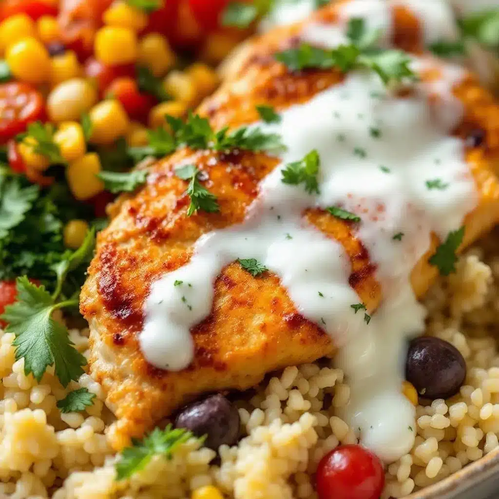 meal prep chicken and rice bowls - featured image
