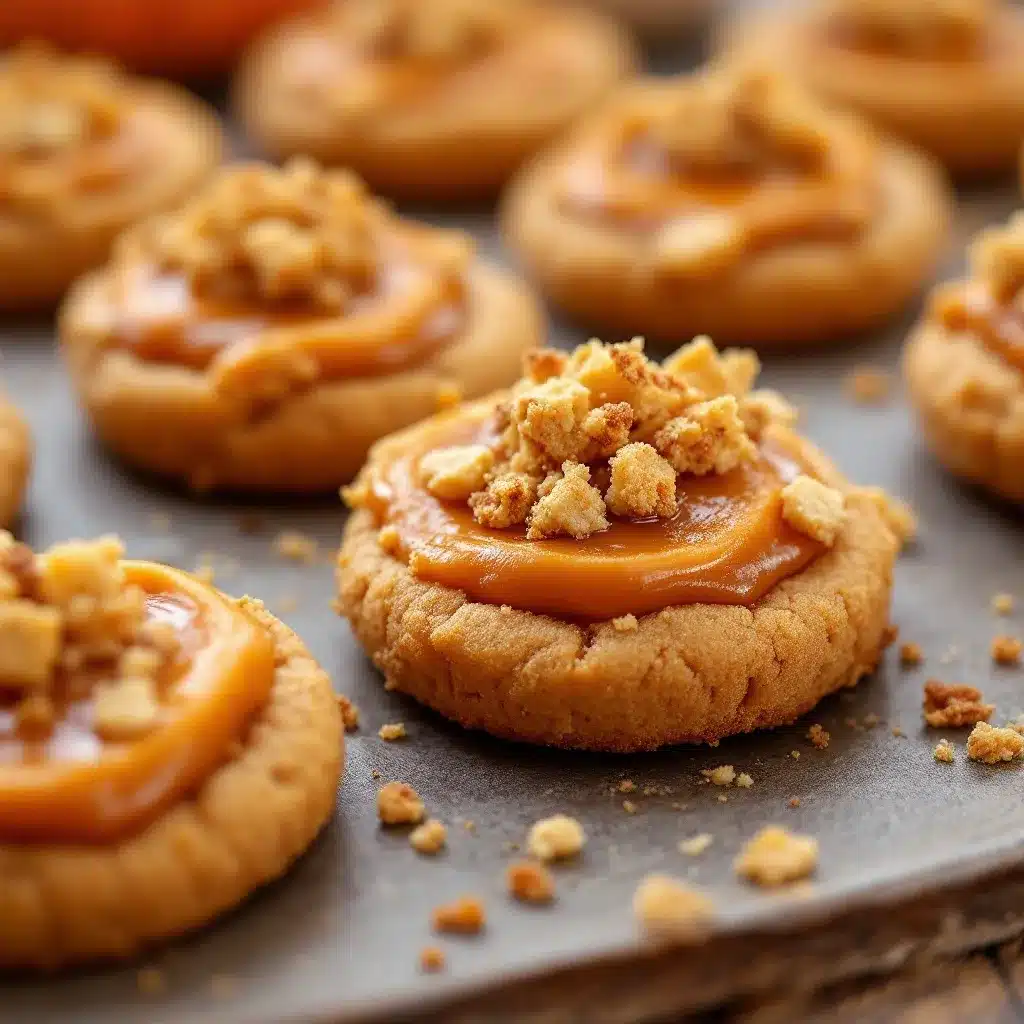 mini pumpkin pie cookies preparation steps