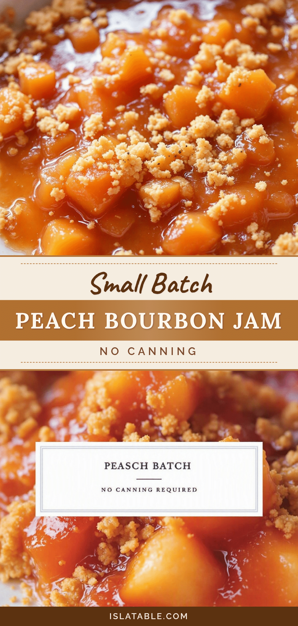 peach bourbon jam recipe