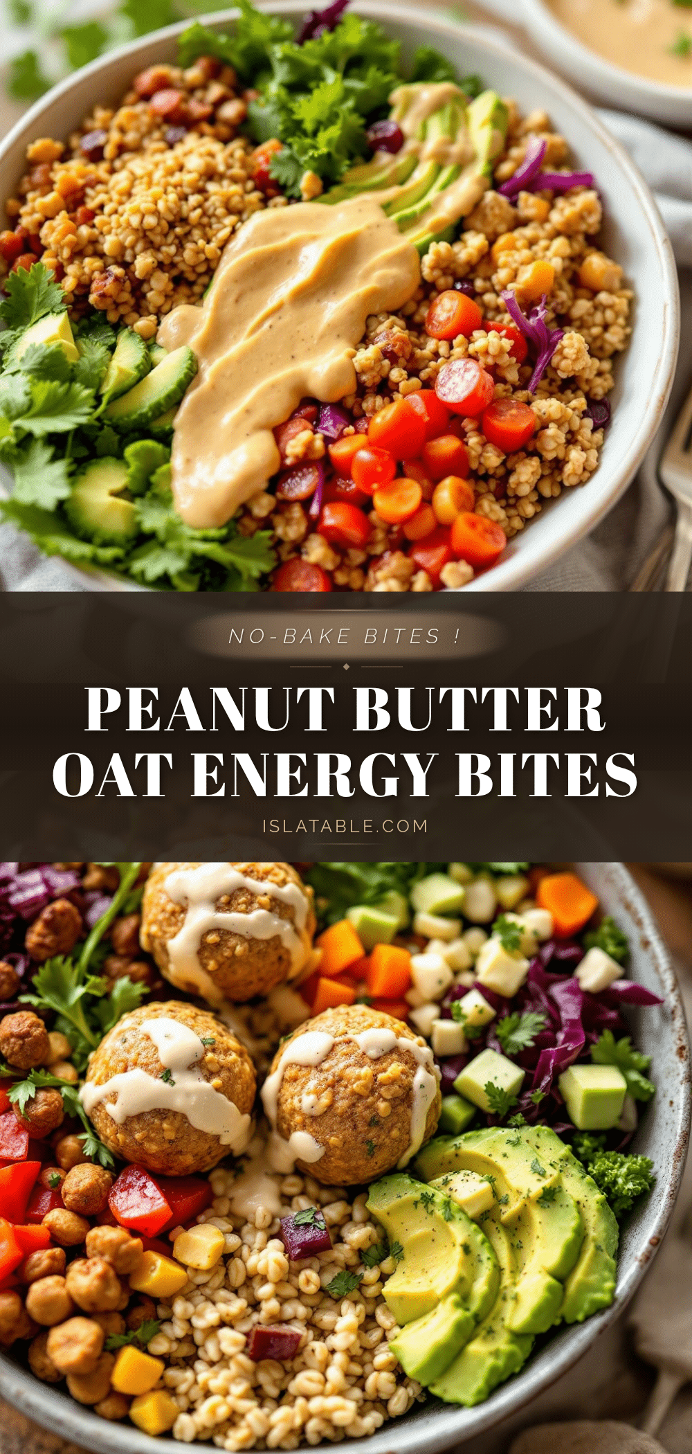 peanut butter oat energy bites recipe
