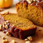 pumpkin banana walnut bread - featured image