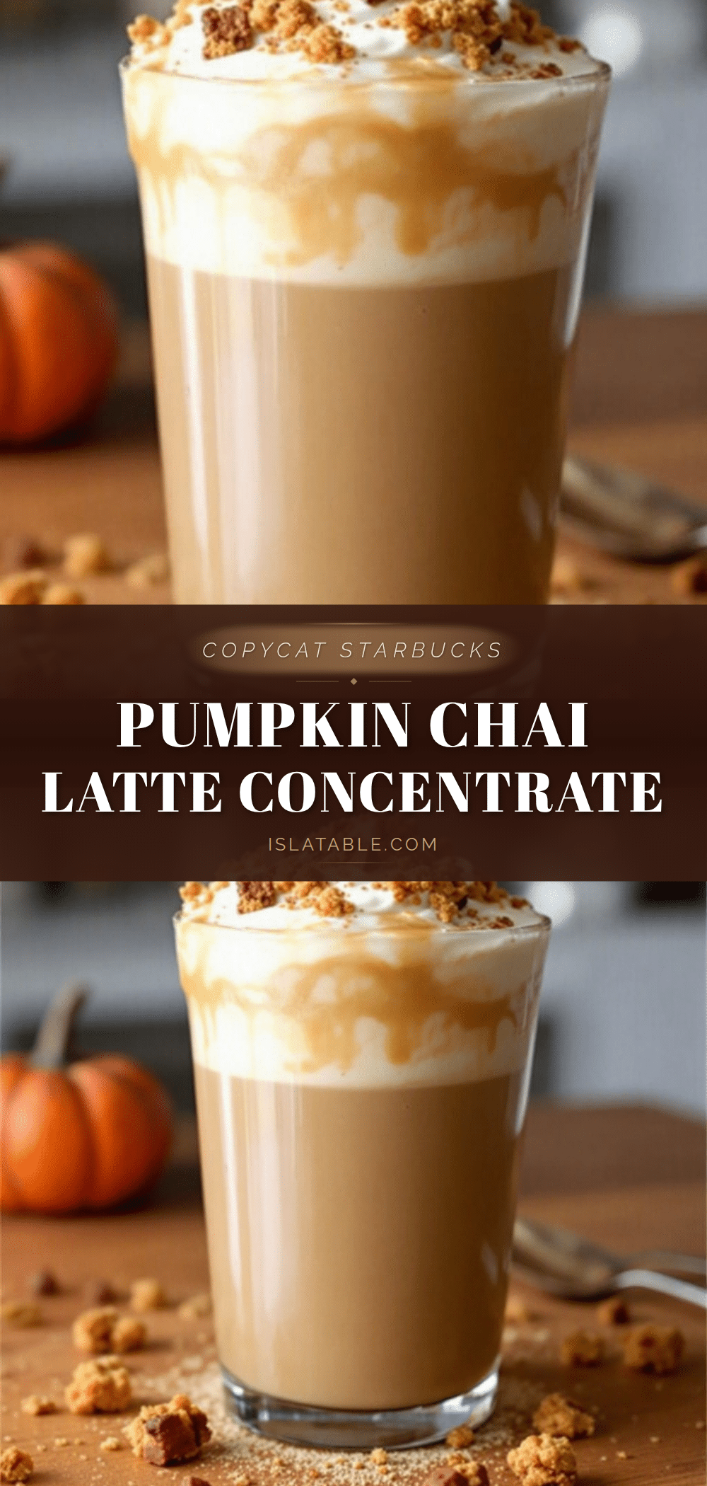 pumpkin chai latte concentrate recipe