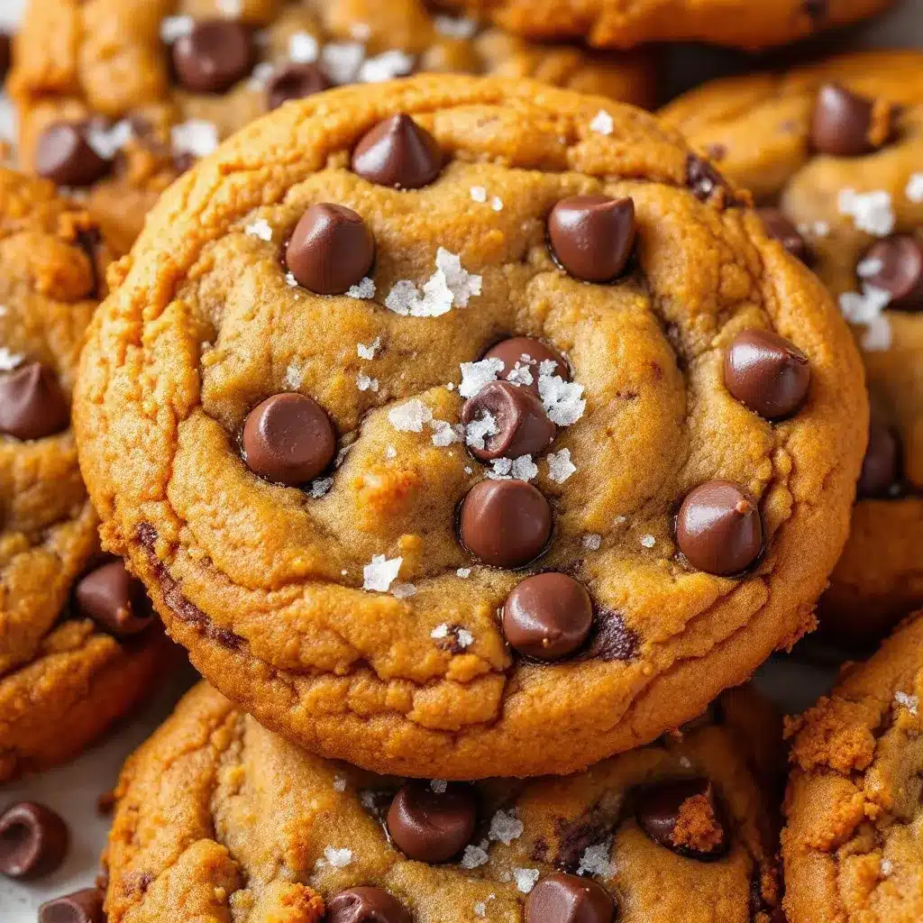pumpkin chocolate chip cookies with sea salt preparation steps