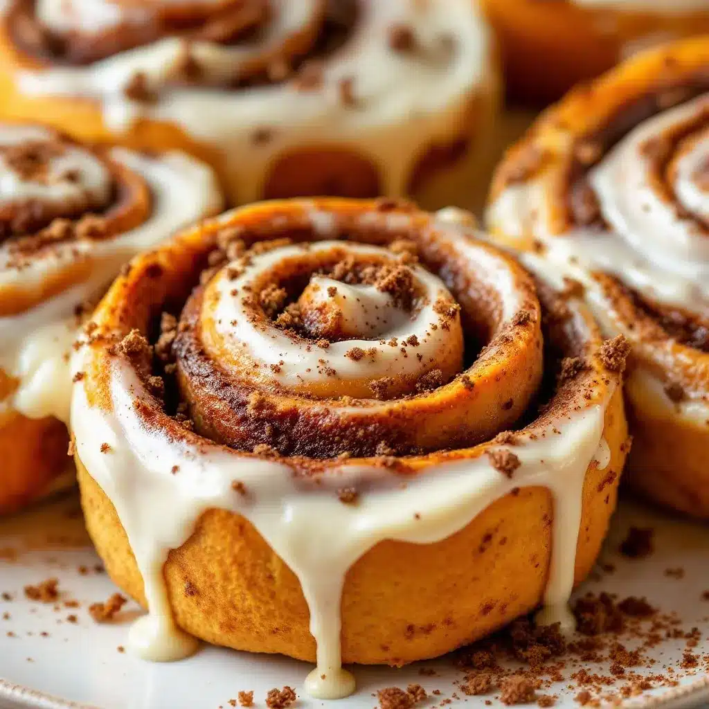 pumpkin cinnamon rolls preparation steps
