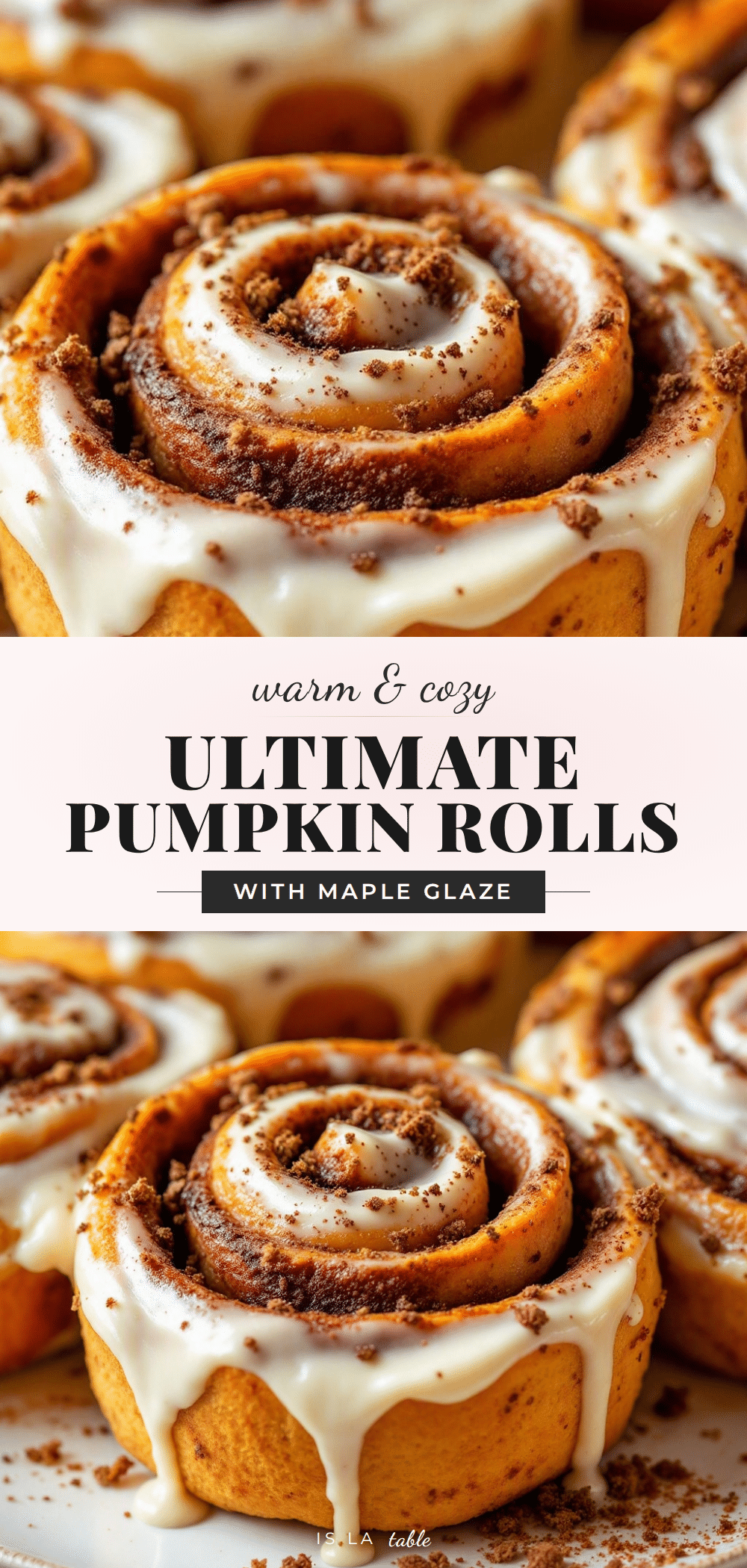 pumpkin cinnamon rolls recipe