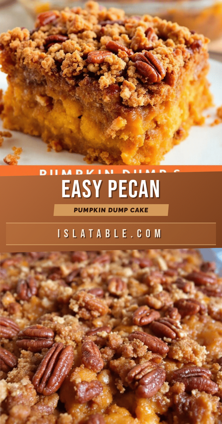 pumpkin dump cake with pecan streusel recipe