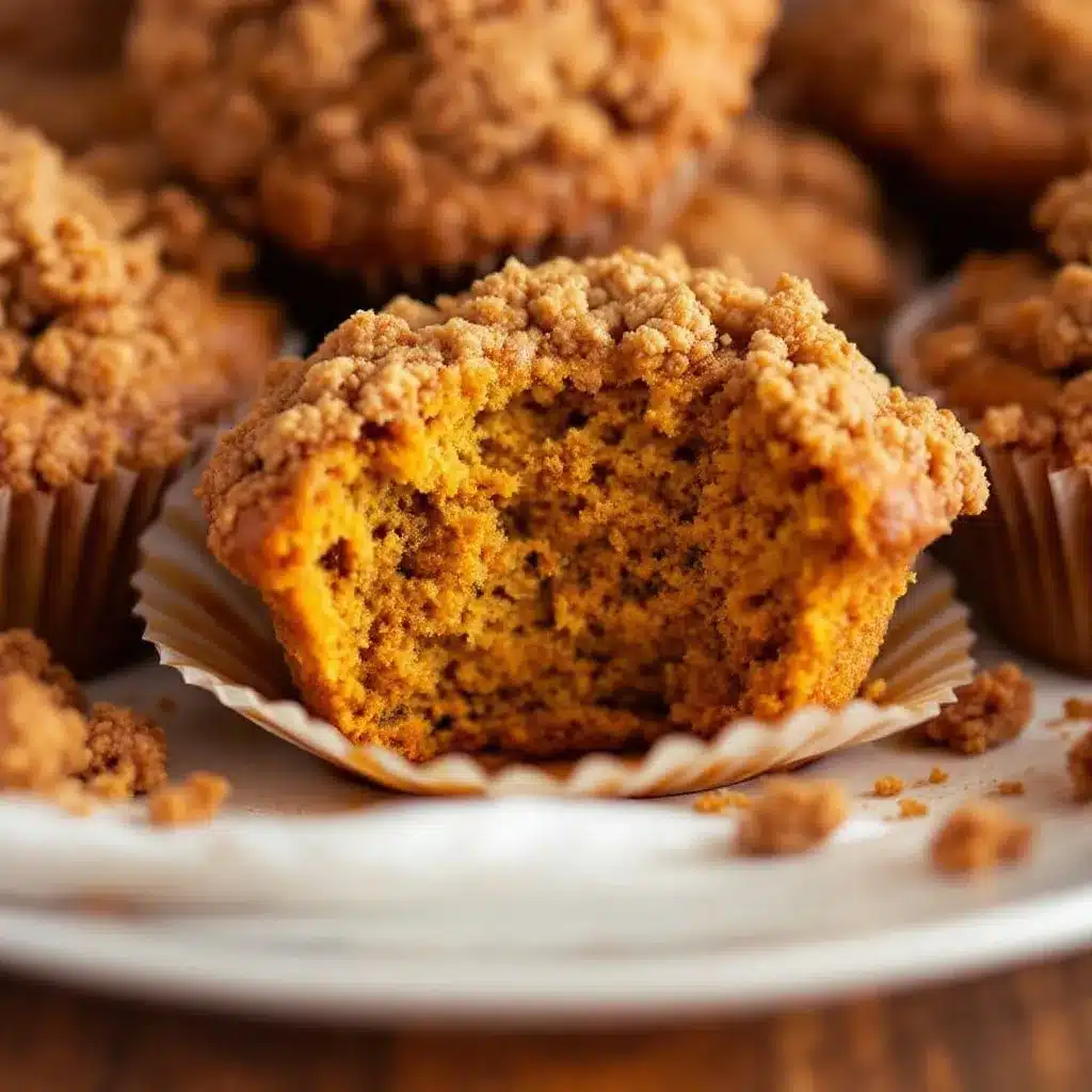 pumpkin streusel muffins preparation steps