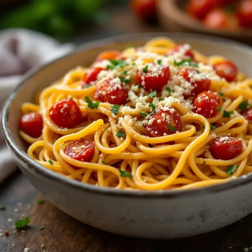 roasted cherry tomato sauce preparation steps
